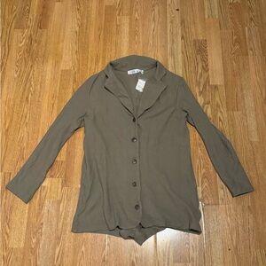 NEW WITH TAGS Free People Beach Lizzie romper in olive green